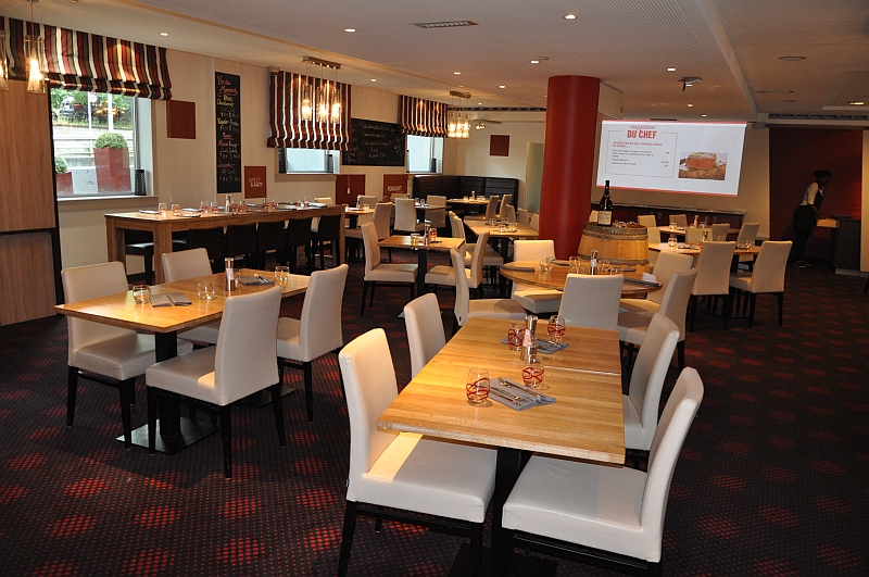 Restaurant of the Novotel Luxembourg Centre
