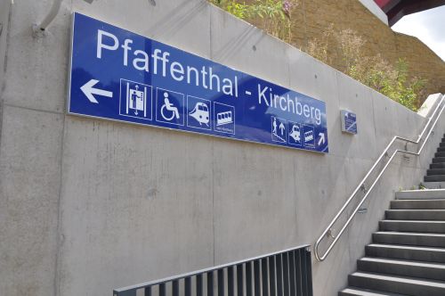 Train station  of Paffenthal Kirchberg