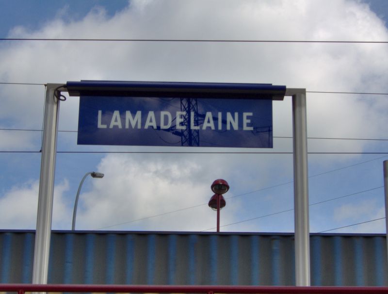 Train station Lamadelaine
