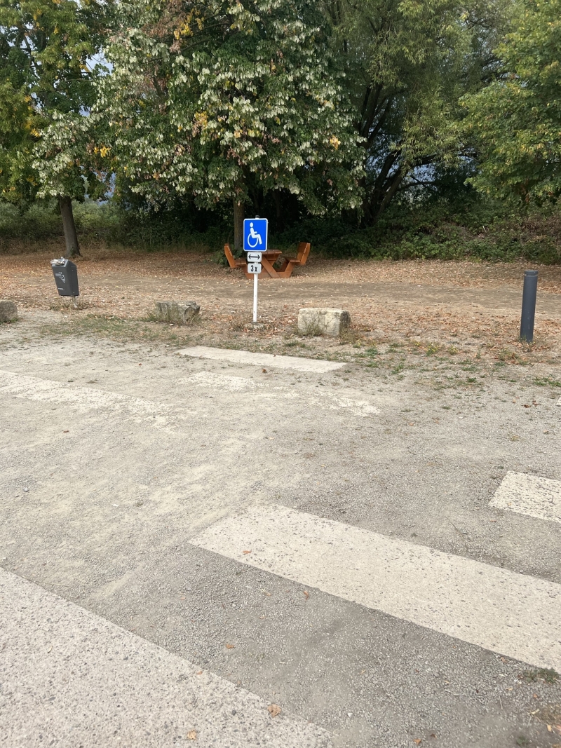 Parkplätze für Menschen mit Behinderungen