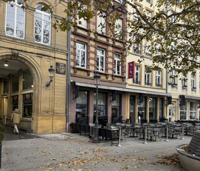 Vue extérieur de la Brasserie Guillaume